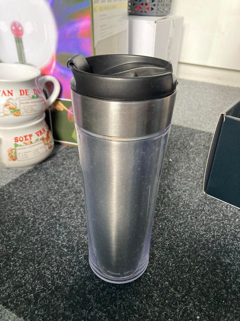 Starbucks Thermosbeker - Zilver/Transparant, Ophalen, Zilver, Metaal, Overige merken