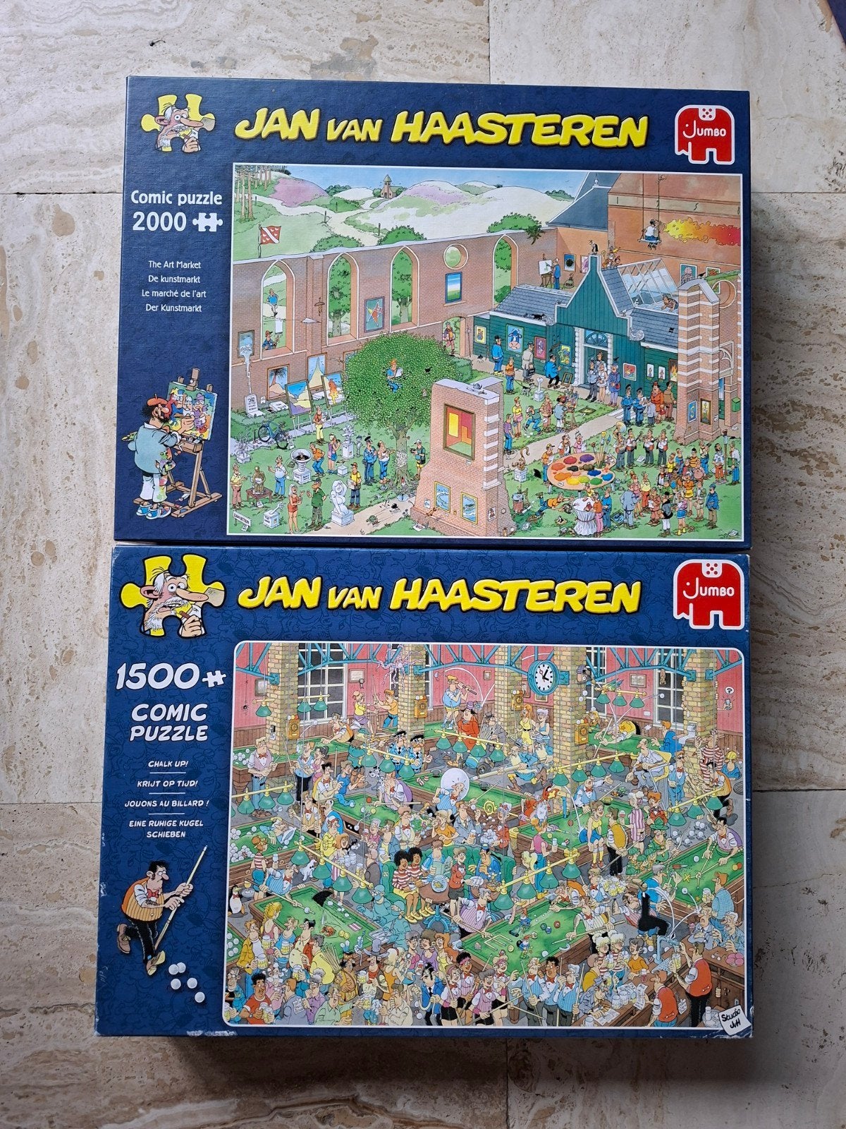V Haasteren., Ophalen of Verzenden, Meer dan 1500 stukjes, Gebruikt