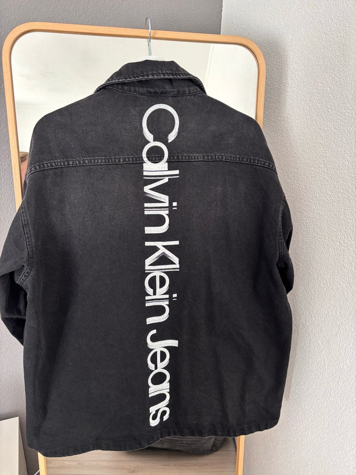Calvin Klein Jeans denim overhemd zwart, Ophalen of Verzenden, Gedragen, Overige maten, Zwart