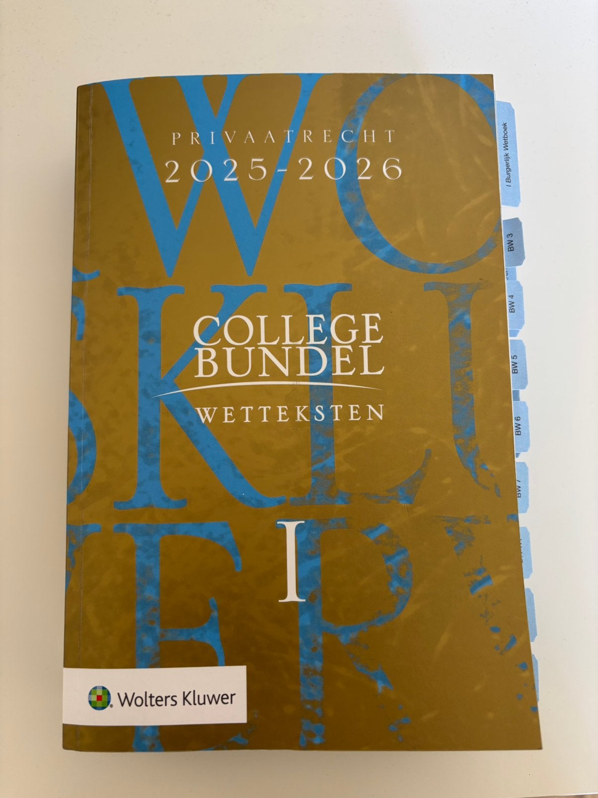 Privaatrecht 2025-2026 collegebundel 1, Ophalen of Verzenden, Beta, Zo goed als nieuw, HBO