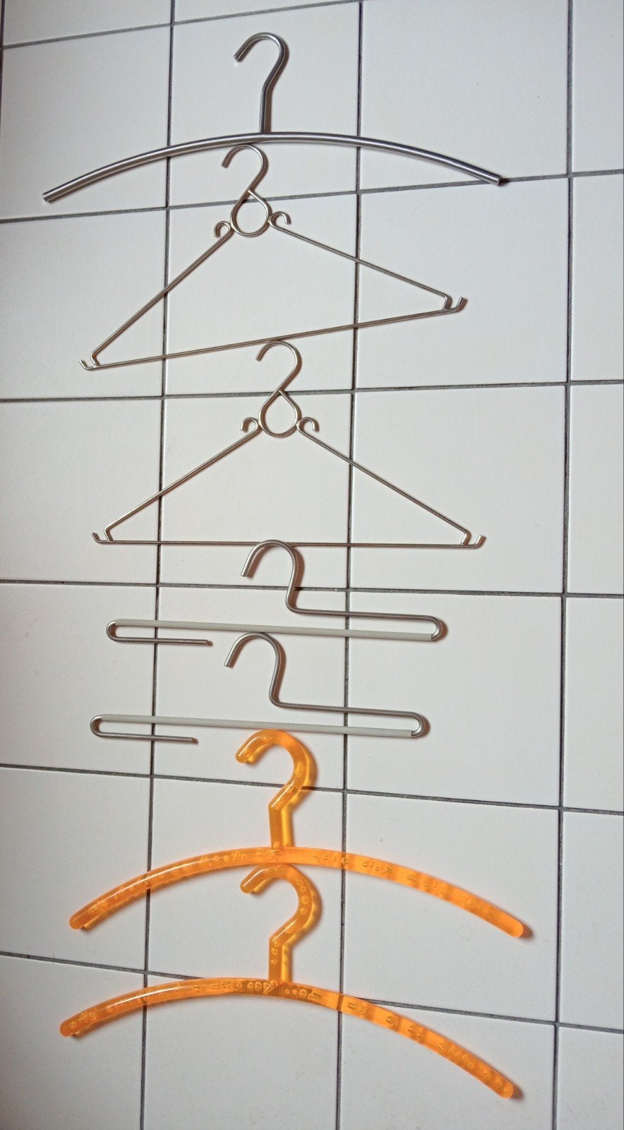 kleerhangers, Ophalen of Verzenden, Metaal