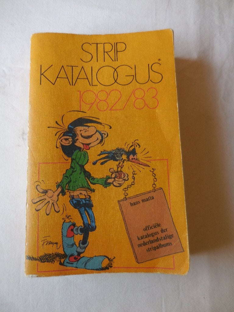 Stripkatalogus 1982/1983, Eén stripboek, Hans Matla, Ophalen, Gelezen