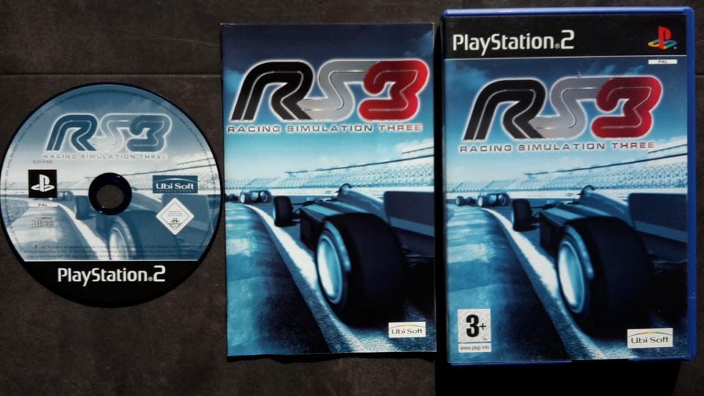 PS2 - RS3 Racing Simulation Three - PlayStation 2 Formule 1, 1 speler, Racen en Vliegen, Ophalen of Verzenden, Zo goed als nieuw