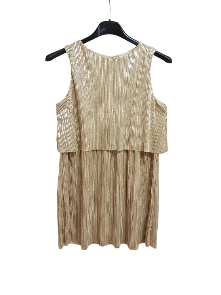 Prachtige gouden ZARA top in maat 140., Kinderen en Baby's, Kinderkleding | Maat 140, Overhemd of Blouse, Zo goed als nieuw, Zara