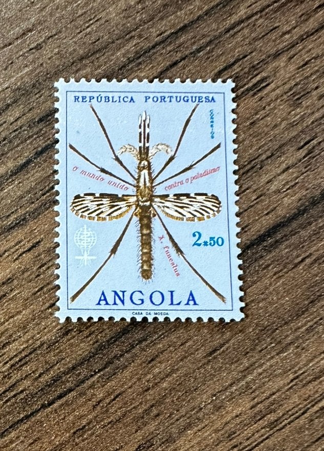 Angola 1962 anti malaria postfris insecten, Ophalen of Verzenden, Overige landen, Postfris