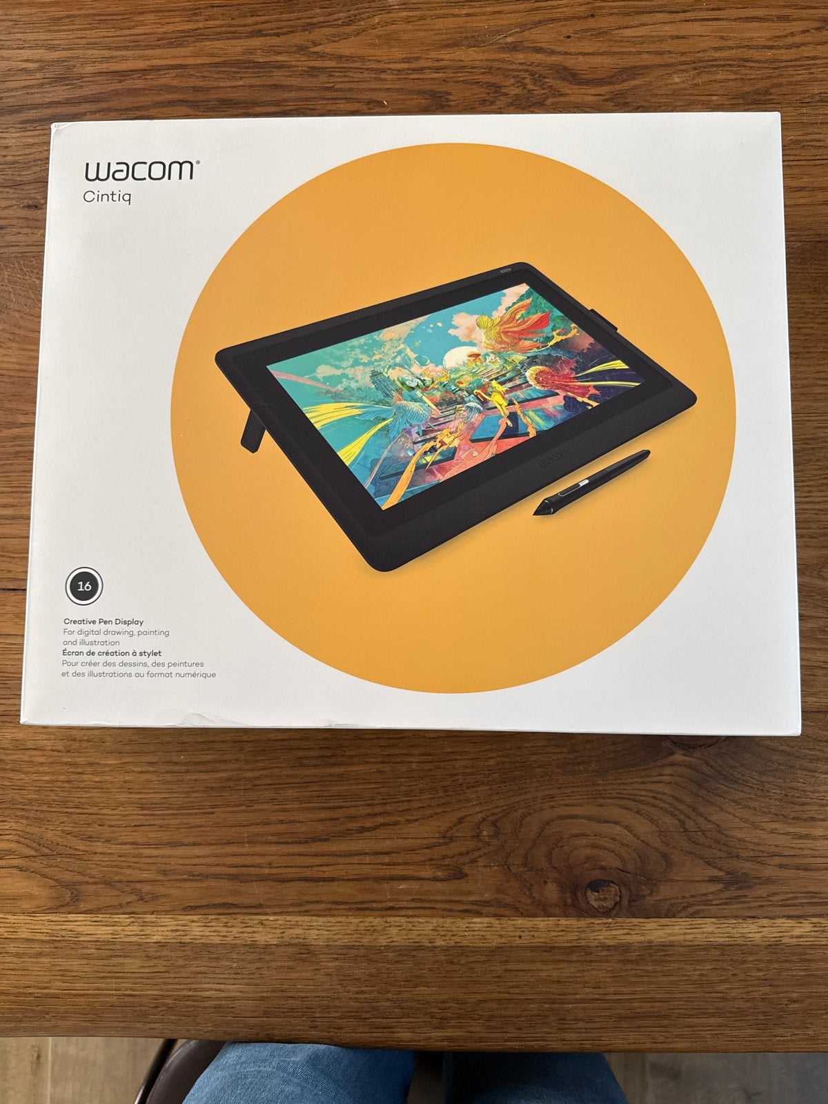 Wacom Cintiq 16 Creative Pen Display - Nieuw in doos, Computers en Software, Tekentablets, Ophalen of Verzenden, Multi-touch, Zo goed als nieuw