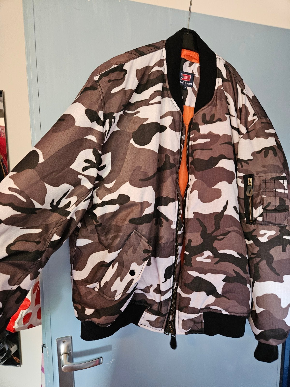 Mooie leger navy bomber jack van nielsson maat 4x xl, Kleding | Heren, Ophalen of Verzenden, Zo goed als nieuw, Maat 56/58 (XL)