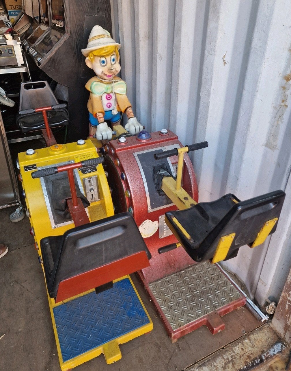 pinokkio wip / kiddy ride, Ophalen, Gebruikt