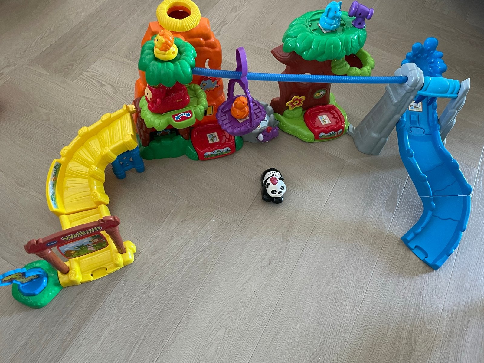VTech Zoef Zoef Dieren Boomhuis en Glijbaan Speelset, Kinderen en Baby's, Speelgoed | Vtech, Ophalen of Verzenden, Zo goed als nieuw