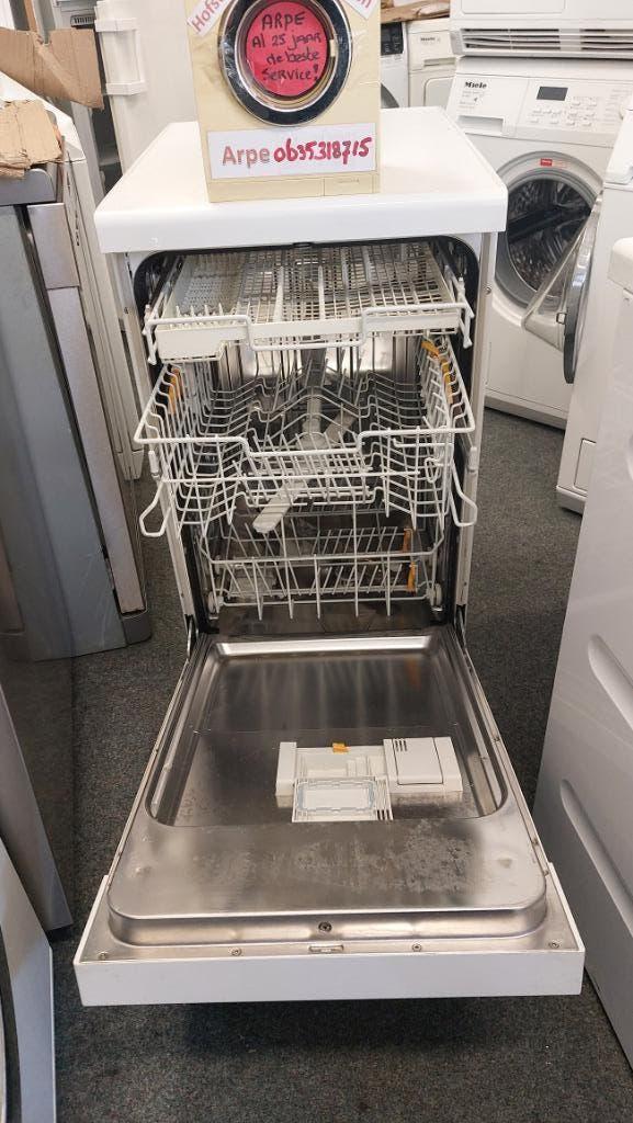 Miele vrijstaande vaatwasser 45 cm breed 375 ARPE Kampen, Ophalen, Minder dan 10 liter, Refurbished, Inbouw