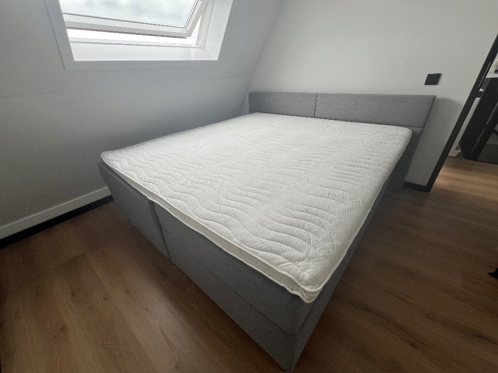 Boxspring 160x200, Ophalen, Gebruikt, Tweepersoons, 200 cm