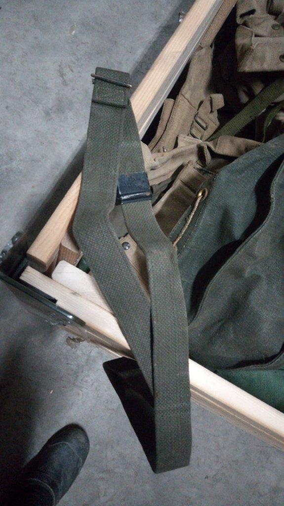 M1 Garant sling FAL sling (ruim op voorraad), Verzamelen, Ophalen of Verzenden, Landmacht, Amerika, Embleem of Badge