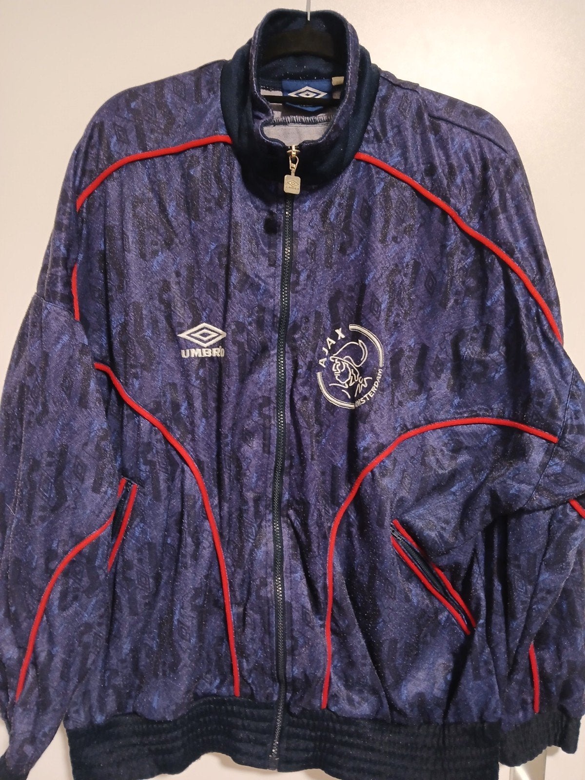 Vintage Ajax trainingspak 1995 maat XXL, Groter dan maat XL, Ophalen of Verzenden, Gebruikt, Trainingspak