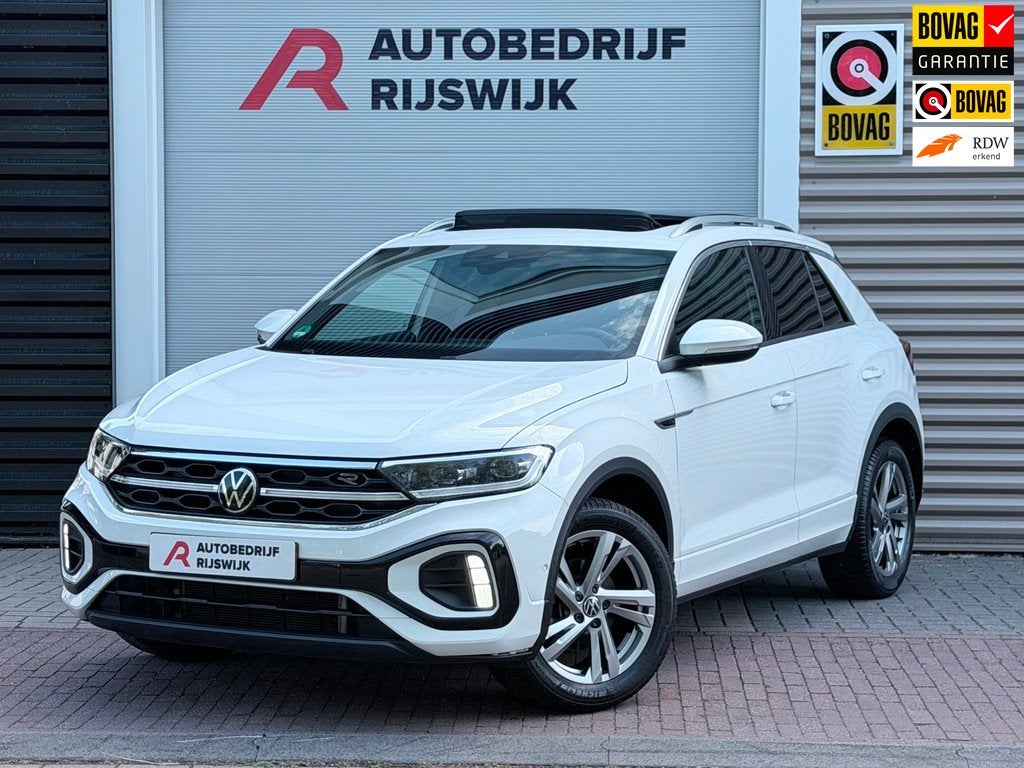 Volkswagen T-ROC 1.5 TSI 3xR-Line Pano/Keyless/Camera, Auto's, Volkswagen, 12 maanden, Euro 6, 4 cilinders, Alcantara