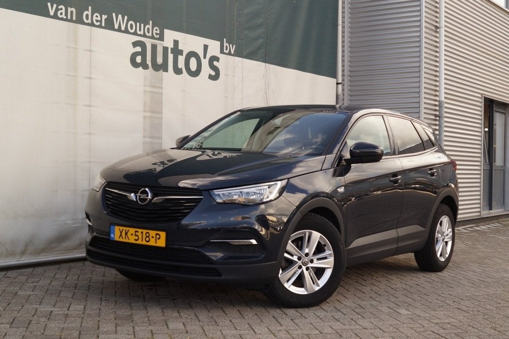 Opel Grandland X 1.2 Turbo 130pk Business + -NAVI-ECC-PDC-, Auto's, Opel, Voorwielaandrijving, Parkeersensor, Gebruikt, Euro 6
