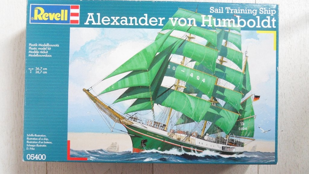 Revell : Alexander von Humboldt sail training ship 05400, Ophalen of Verzenden, Nieuw, 1:32 tot 1:50, Revell