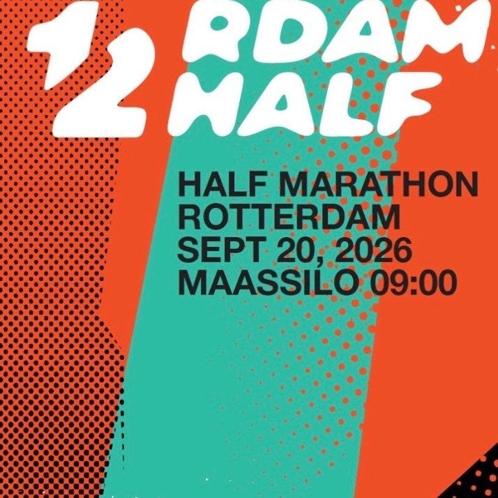 startbewijs halve marathon van Rotterdam 20 september