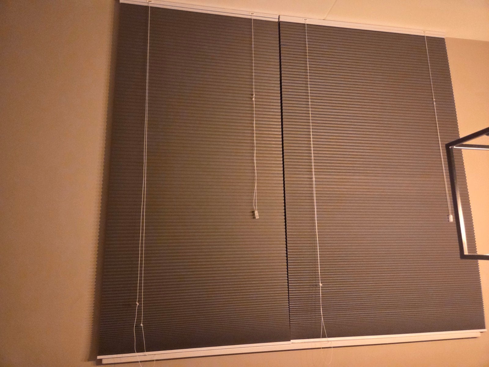 Plisségordijnen - 2x 80x180cm, 1x 100x180cm - verduisterd, Ophalen, Inclusief montageonderdelen, 180 cm, Zo goed als nieuw