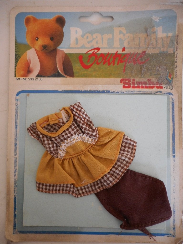 Bruine kledingset. Bear Family Boutique. Simba beertje NIEUW, Ophalen, Nieuw, Overige typen, Overige merken