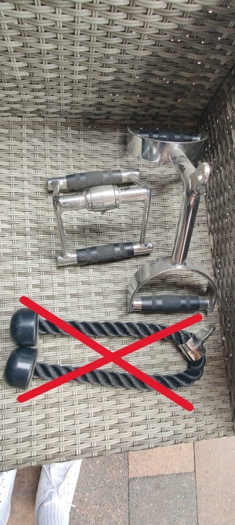 Diverse pulley attachments, Ophalen, Zo goed als nieuw, Rug, Overige typen