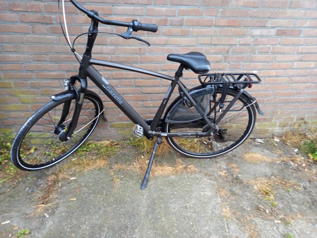 Gazelle herenfiets - Stevige en betrouwbare stadsfiets, Gebruikt, Velgrem, Versnellingen, Ophalen of Verzenden