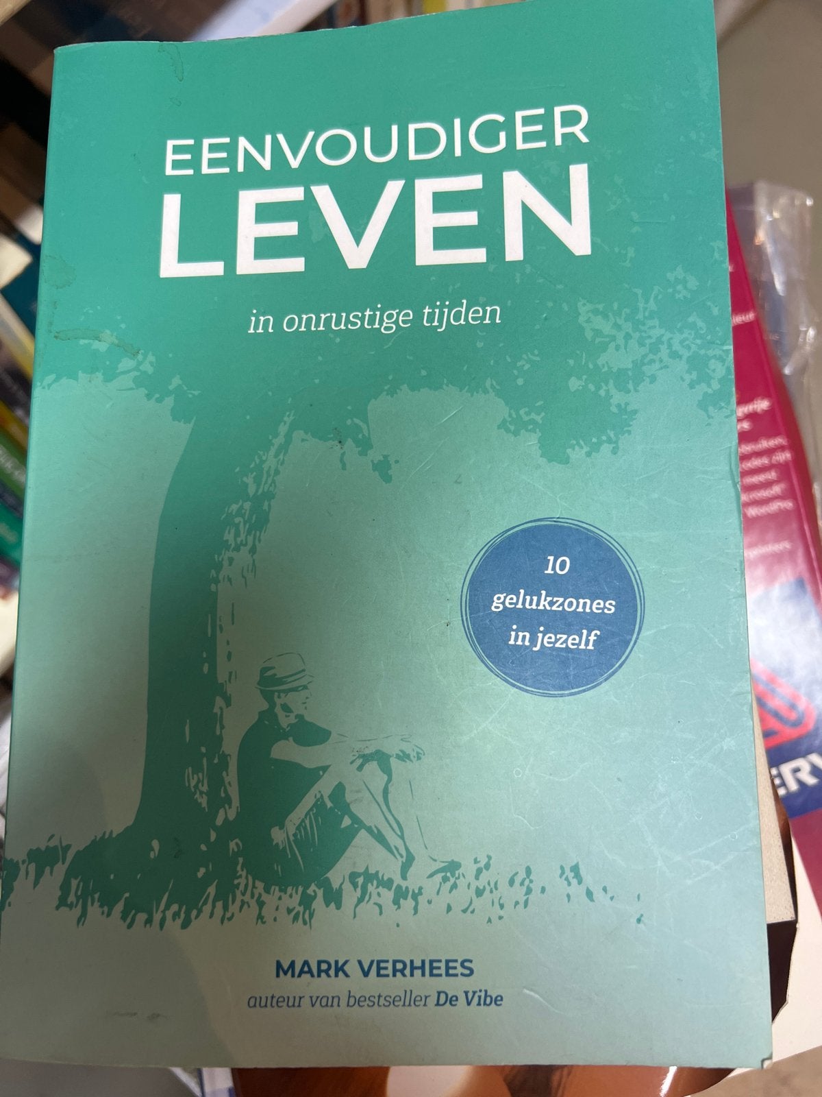 Eenvoudiger Leven in Onrustige Tijden - Mark Verhees, Ophalen of Verzenden, Zo goed als nieuw, Spiritualiteit algemeen, Achtergrond en Informatie