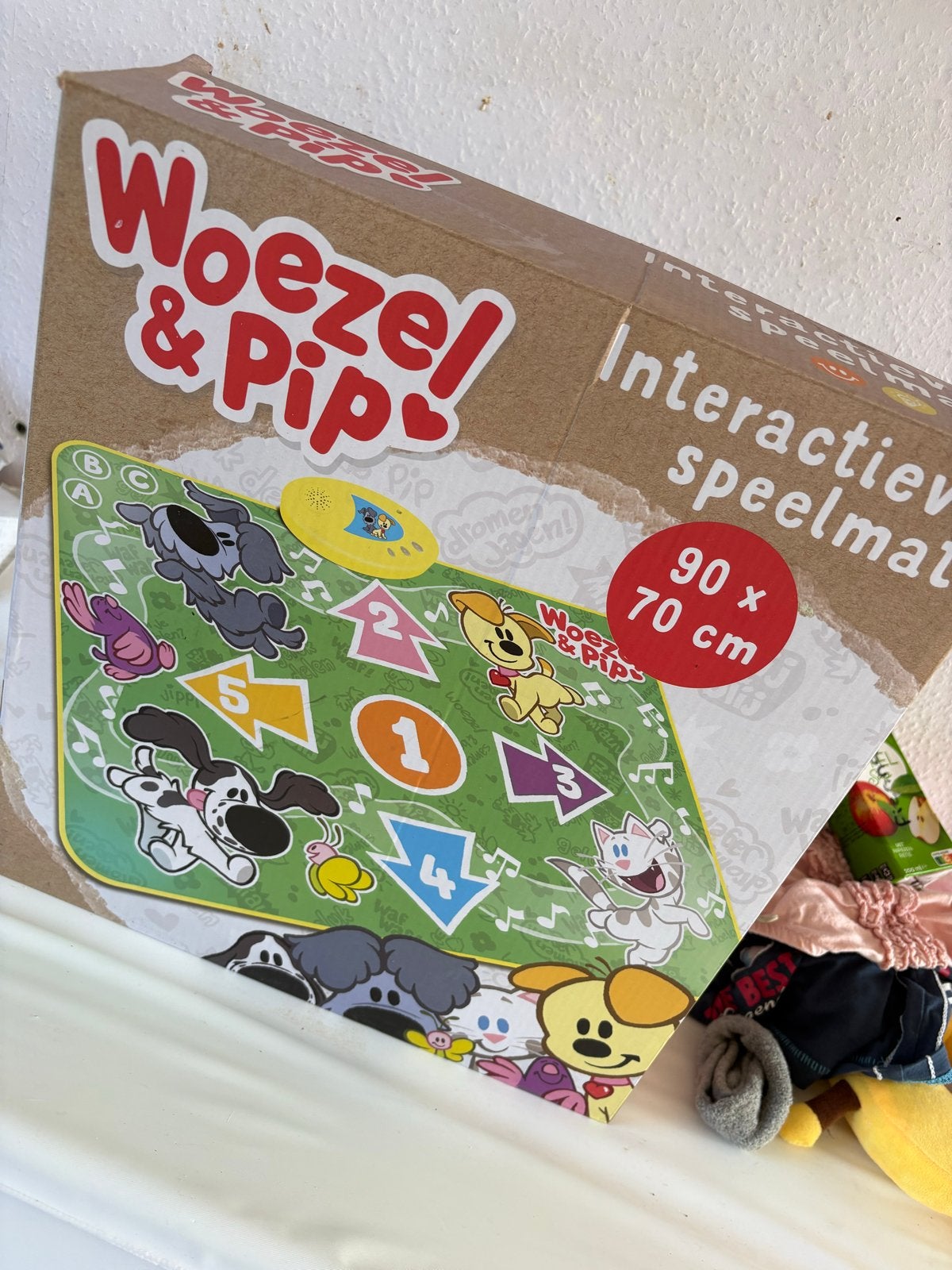 Woezel en Pip Interactieve Speelmat - Zo goed als nieuw!, Ophalen, Zo goed als nieuw