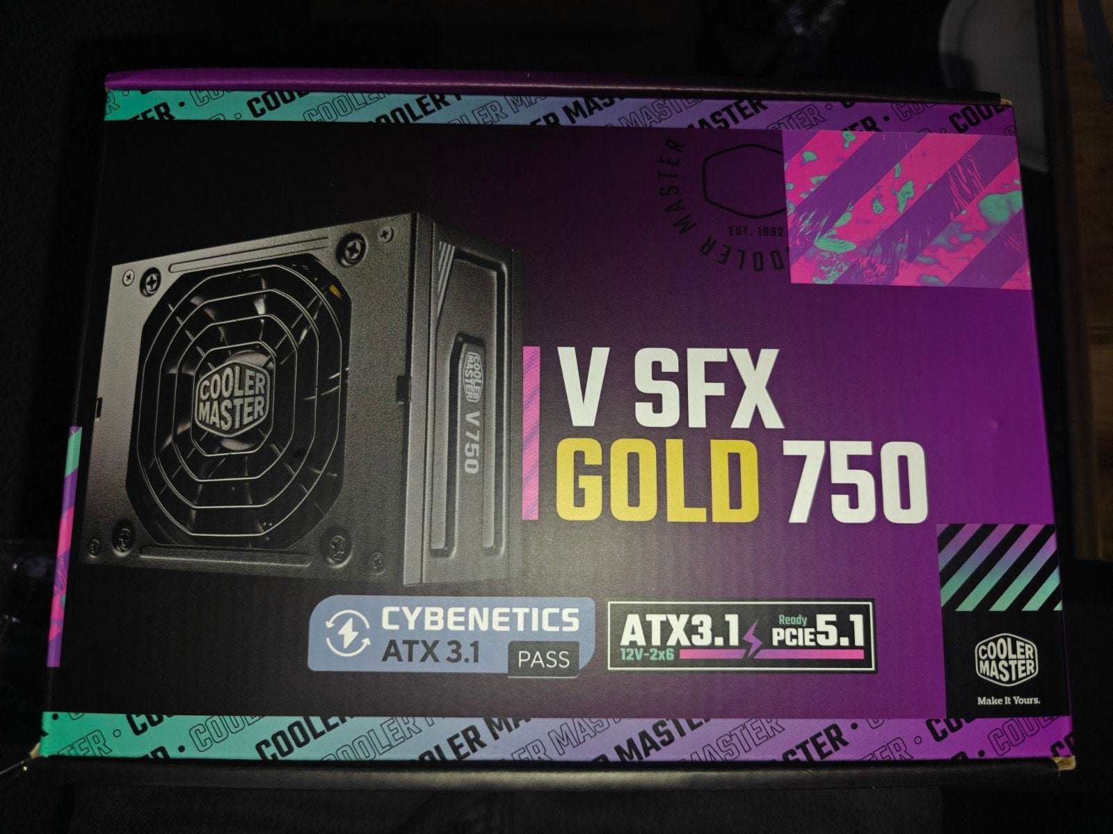 Cooler Master V SFX Gold 750W ATX 3.1 PSU - ZGAN, Computers en Software, Ophalen of Verzenden, Zo goed als nieuw