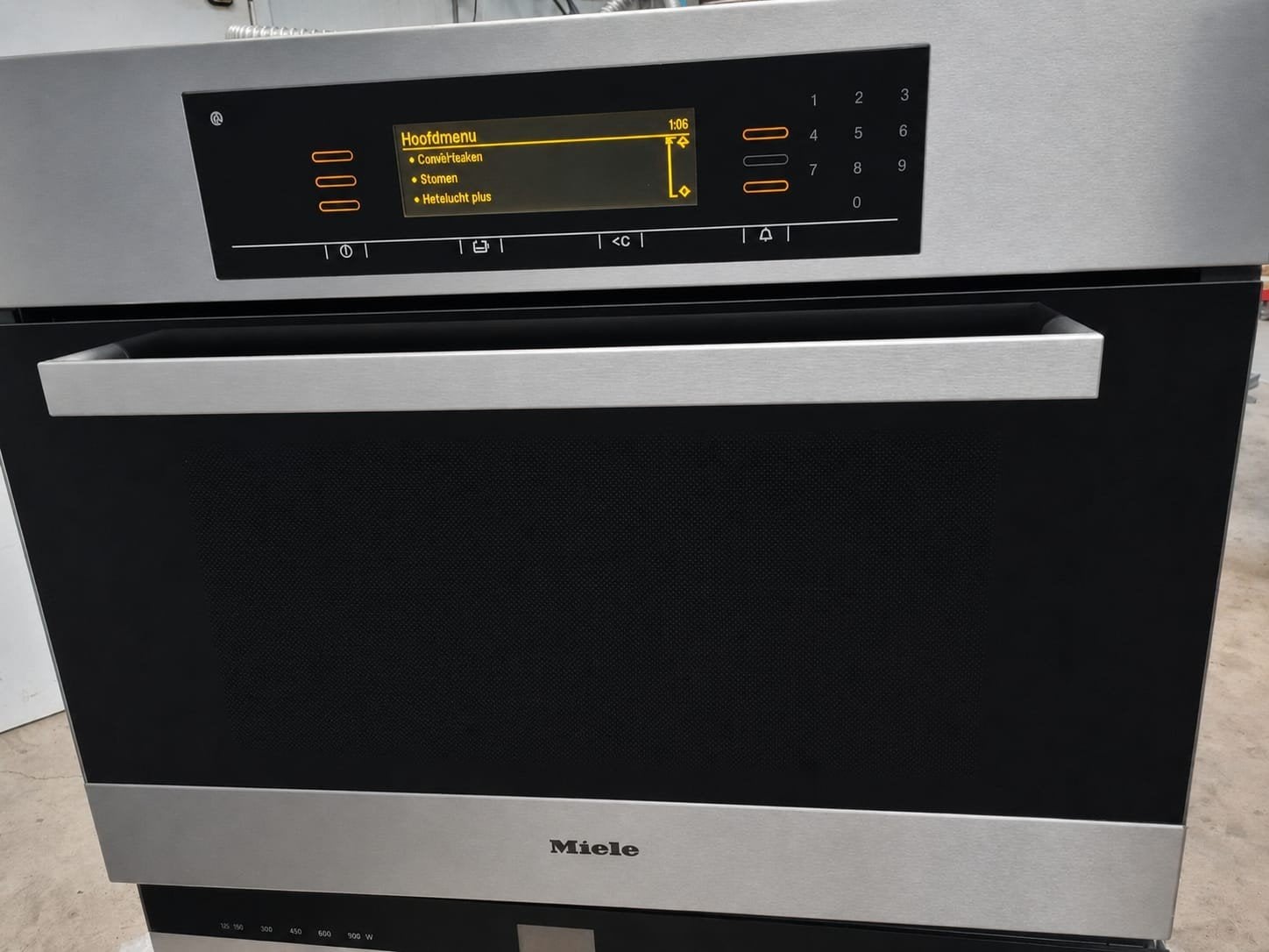 Miele DGC5080XL combi hetelucht-stoomoven, Witgoed en Apparatuur, Ovens, Minder dan 45 cm, Hete lucht, Ophalen of Verzenden, Inbouw