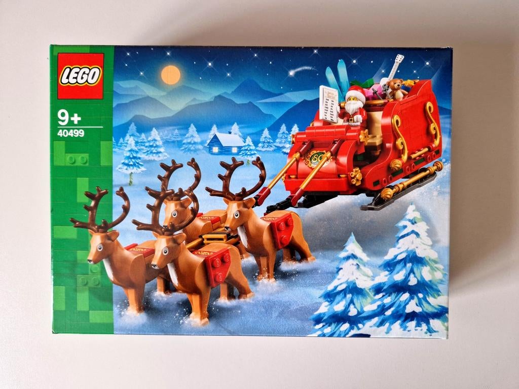 LEGO Santa's Sleigh | Kerst Arrenslee | #40499, Kinderen en Baby's, Speelgoed | Duplo en Lego, Compleet, Gebruikt, Lego, Ophalen of Verzenden