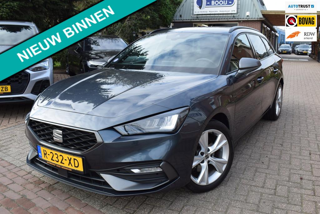 Seat Leon Sportstourer 1.5 eTSI FR Business Intense AUTOM/AD, 4 cilinders, Leon, Leder en Stof, Lichtsensor