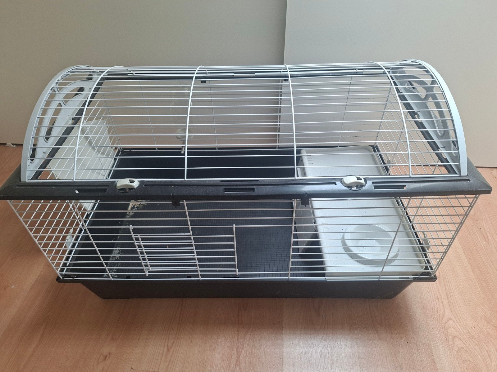 Konijnenhok/cavia kooi, Ophalen