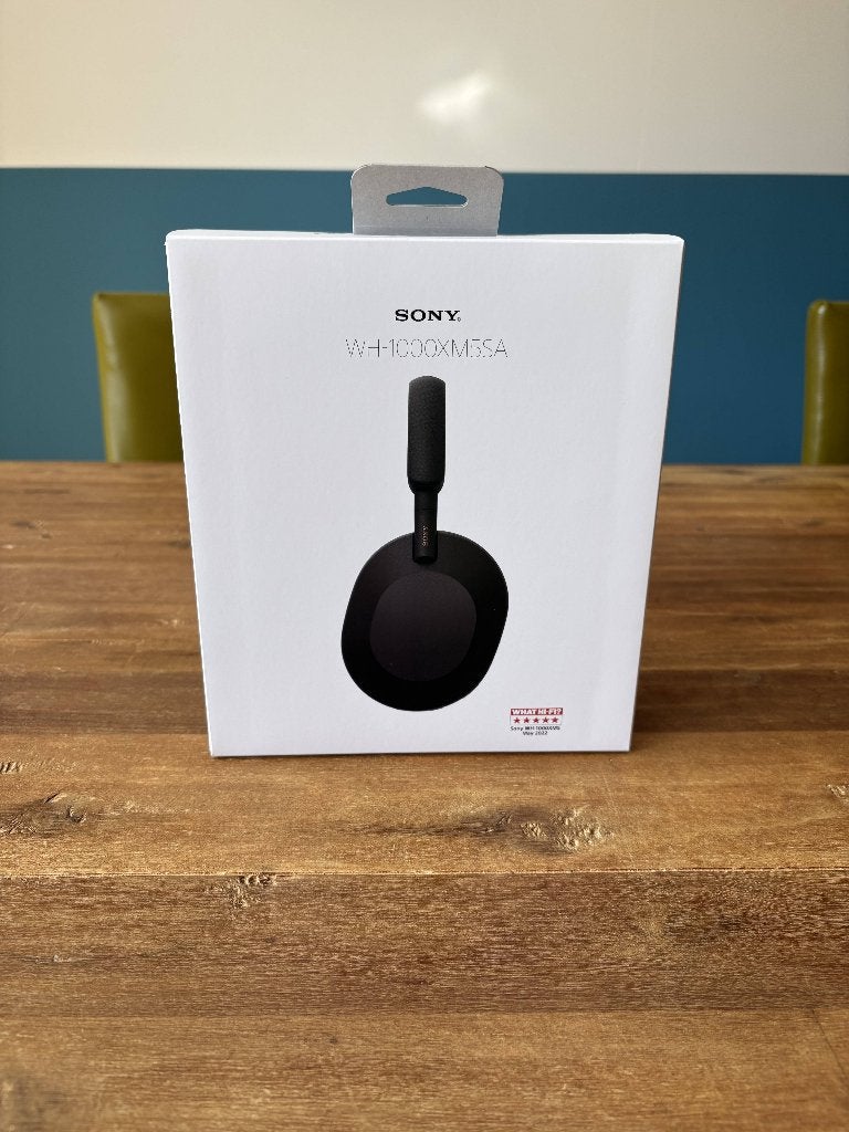 Nieuwe Sony WH-1000XM5 zwart met softshell opberghoes, Audio, Tv en Foto, Koptelefoons, Ophalen, Nieuw, Draadloos, Zwart