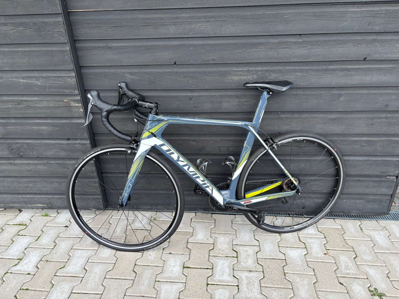 Olympia Ikon racefiets - Carbon frame - Shimano 105, Fietsen en Brommers, 28 inch, Gebruikt, Carbon, Meer dan 20 versnellingen