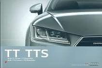 Audi TT Coupe en Roadster brochure/auto folder '07 -'14, Ophalen of Verzenden, Zo goed als nieuw, Audi