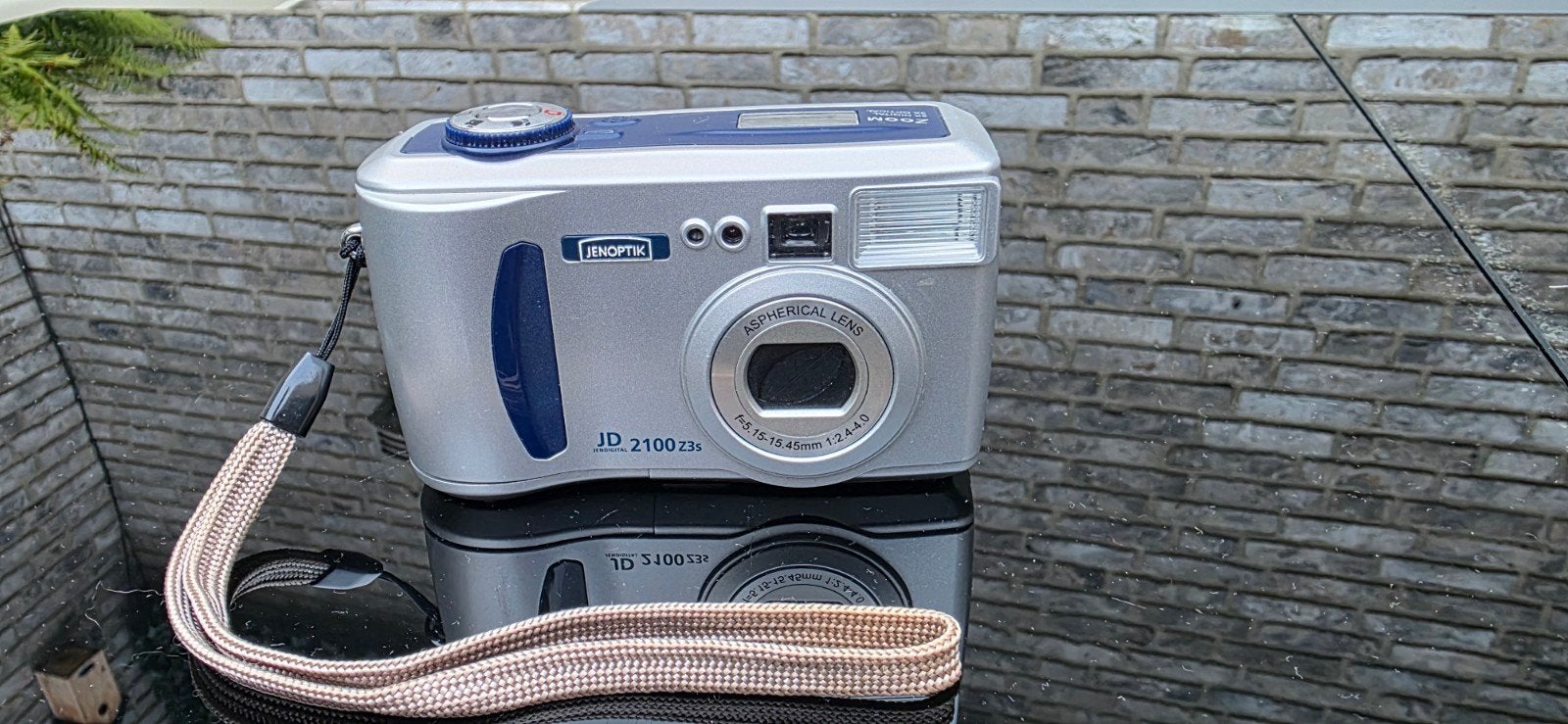 Vintage Jenoptik JD 2100 Z3s Compactcamera, Ingebouwde flitser, 2 megapixels, Ophalen of Verzenden, Zo goed als nieuw