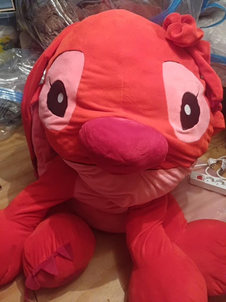 MEGA Stitch Knuffel - Disney Lilo & Stitch, Ophalen, Disney, Overige typen, Rood