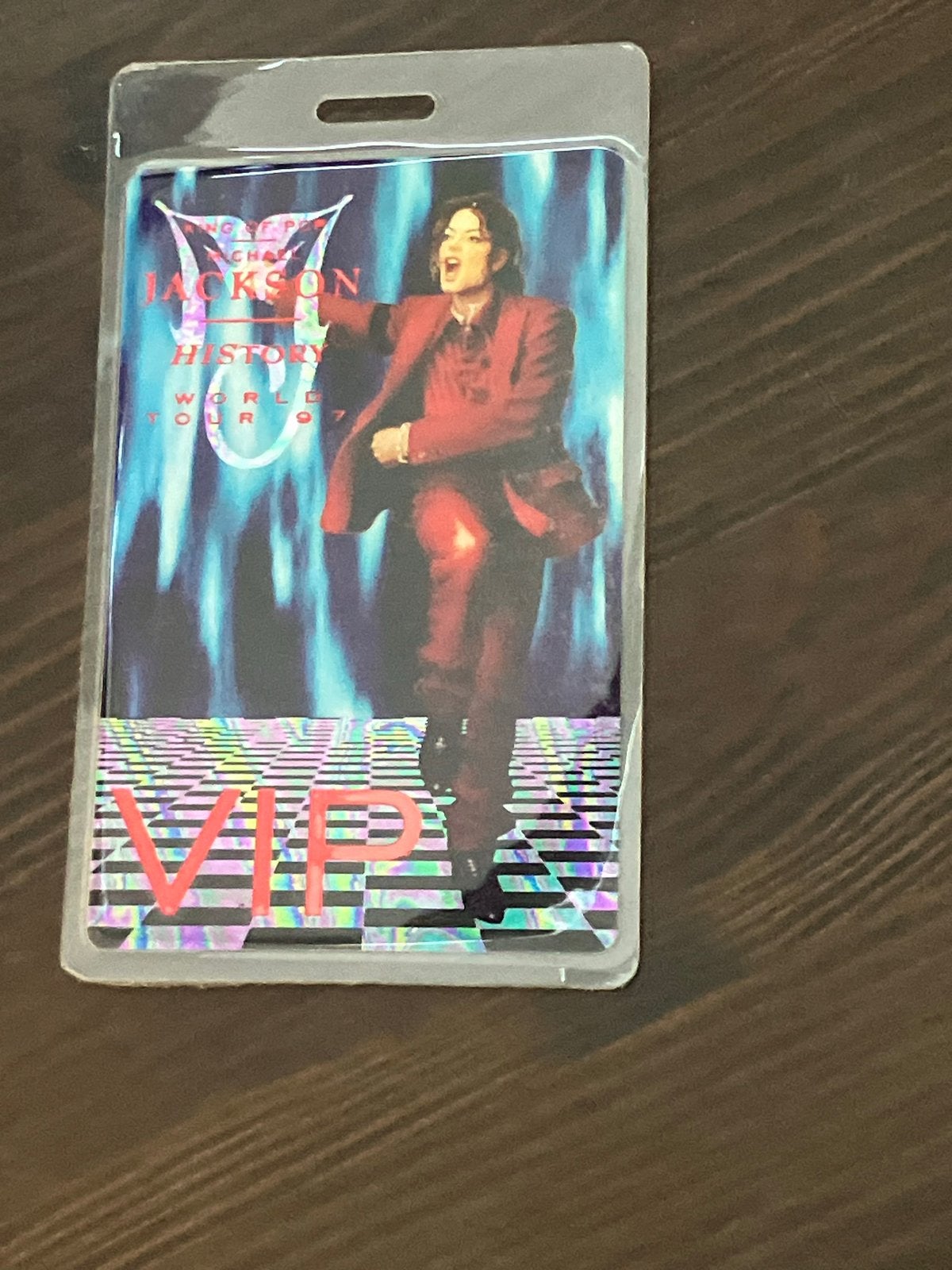 Michael Jackson VIP pas History tour, Verzamelen, Verzenden, Nieuw