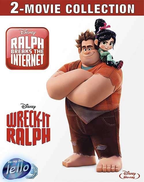 Blu-ray: Wreck-It Ralph & Ralph Breaks the Internet (2012/8), Cd's en Dvd's, Ophalen of Verzenden, Nieuw in verpakking, Tekenfilms en Animatie