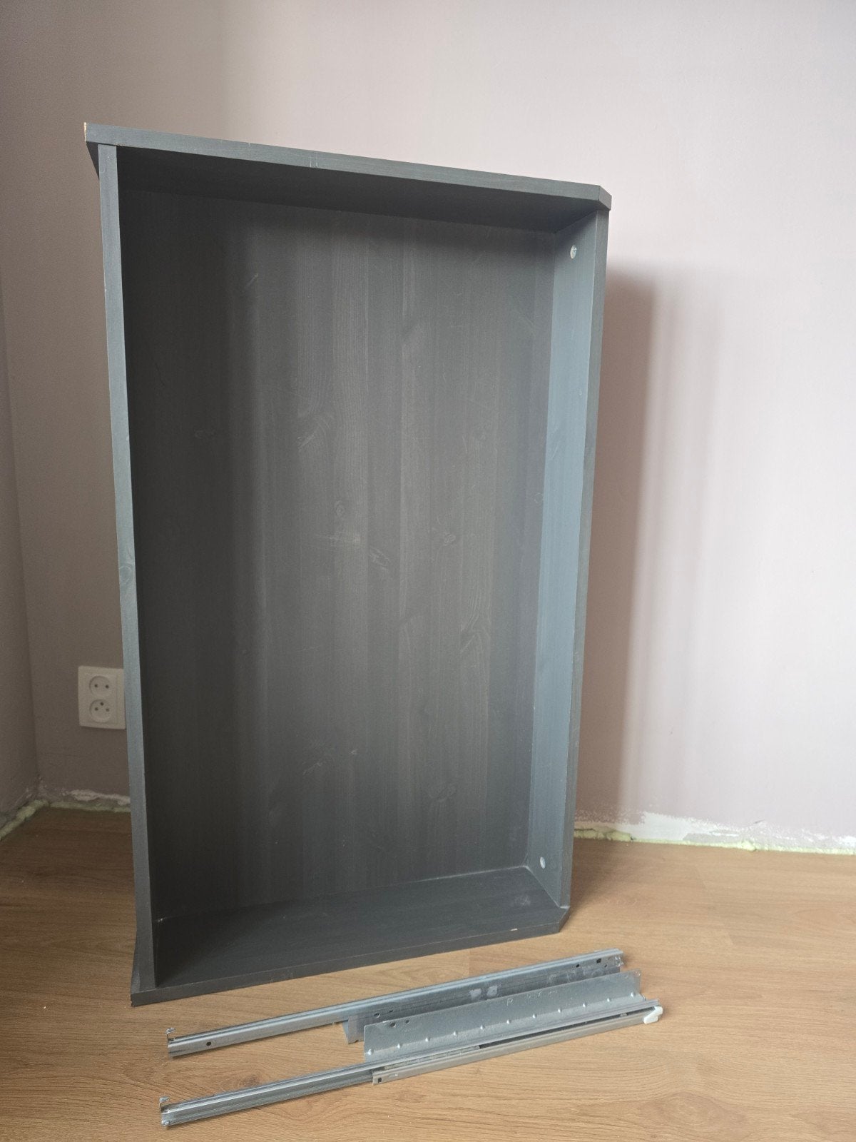 IKEA Komplement  PAX lade donkergrijs met rails 100cm, Ophalen, Overige materialen, Gebruikt, 50 tot 100 cm
