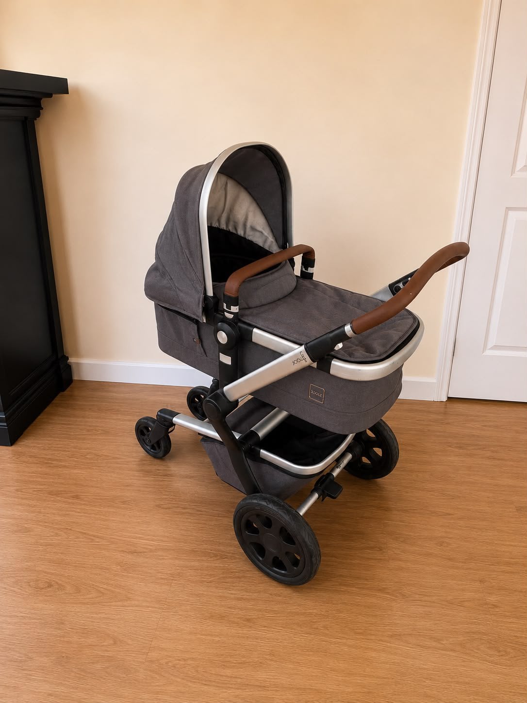 Grijze Joolz Day 3 Combi Kinderwagen Inc. Accessoires, Ophalen, Zo goed als nieuw, Overige merken