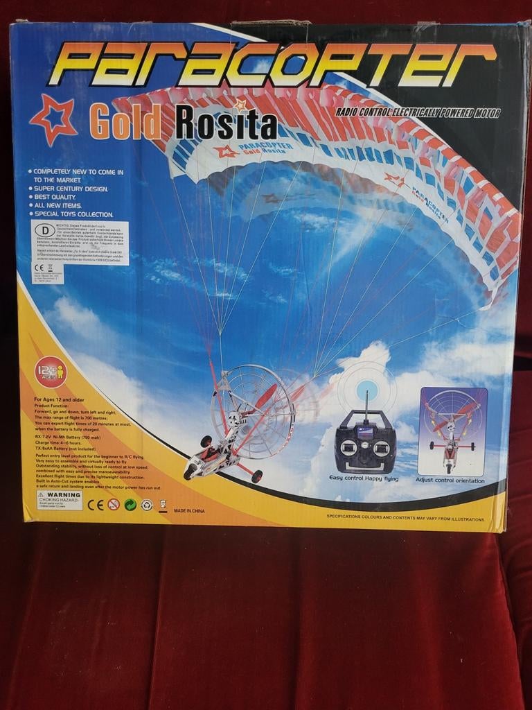 Paracopter Gold Rosita RC model, Hobby en Vrije tijd, Ophalen of Verzenden