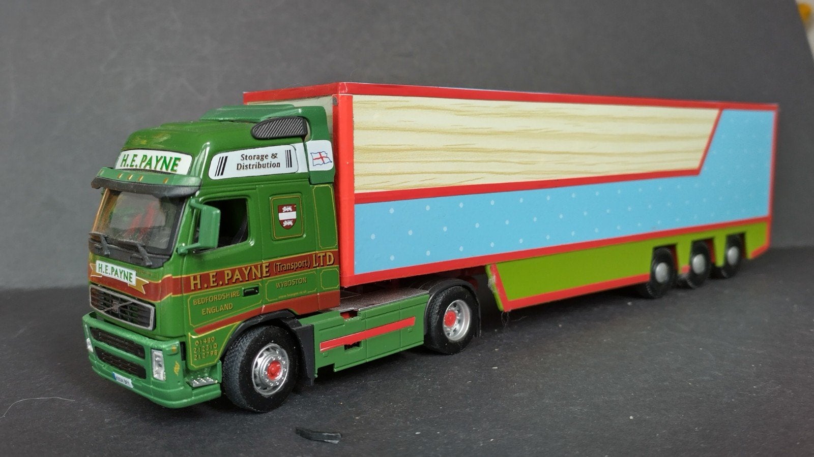 Volvo FH 16 Payne Transport 1:50 Cararama Pol, Overige merken, Verzenden, ., Cararama