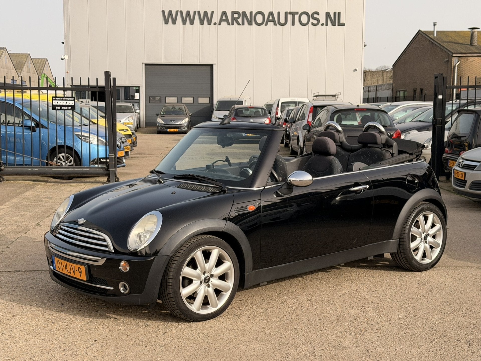 MINI Cabrio 1.6 One, AIRCO, ELEK-DAK, ELEK-RAMEN, AIRBAGS, C, Gebruikt, 4 cilinders, Cabriolet, 4 stoelen