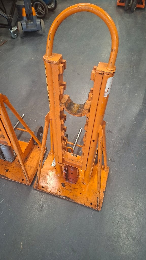2x kabelhaspelafroller Haspel heffer, Ophalen, ., Zo goed als nieuw, .