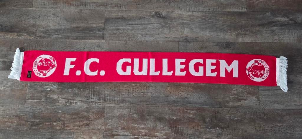Sjaal FC Gullegem, Verzamelen, Sportartikelen en Voetbal, Ophalen of Verzenden, Zo goed als nieuw, Buitenlandse clubs, Vaantje of Sjaal
