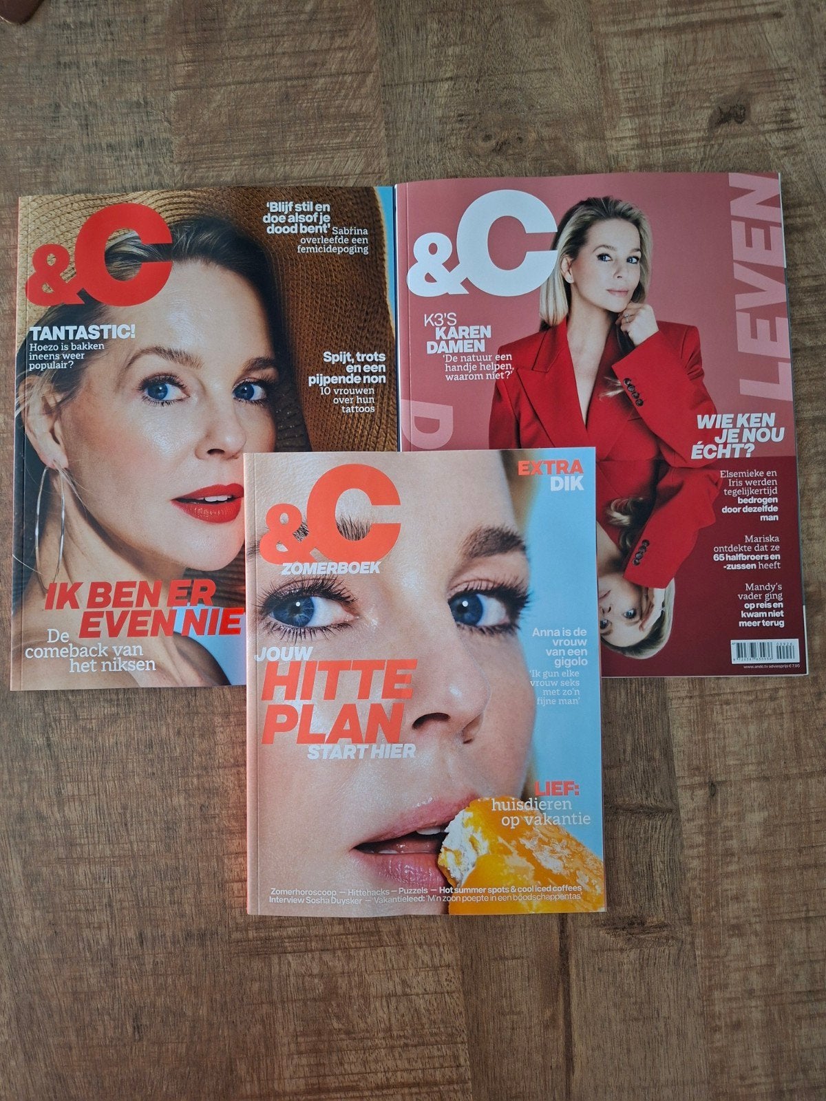 & C magazine augustus & september en zomer, Ophalen of Verzenden, Zo goed als nieuw, Damesbladen