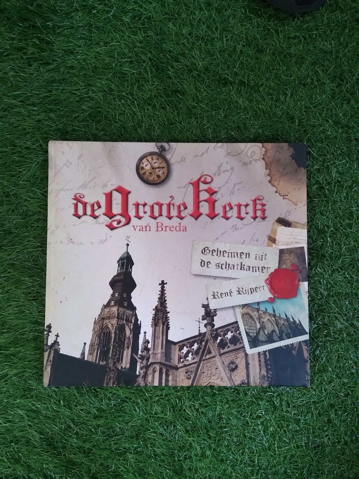 Mooi boek 'De grote Kerk van Breda - René Rijpert', Ophalen of Verzenden, Zo goed als nieuw, René Rijpert