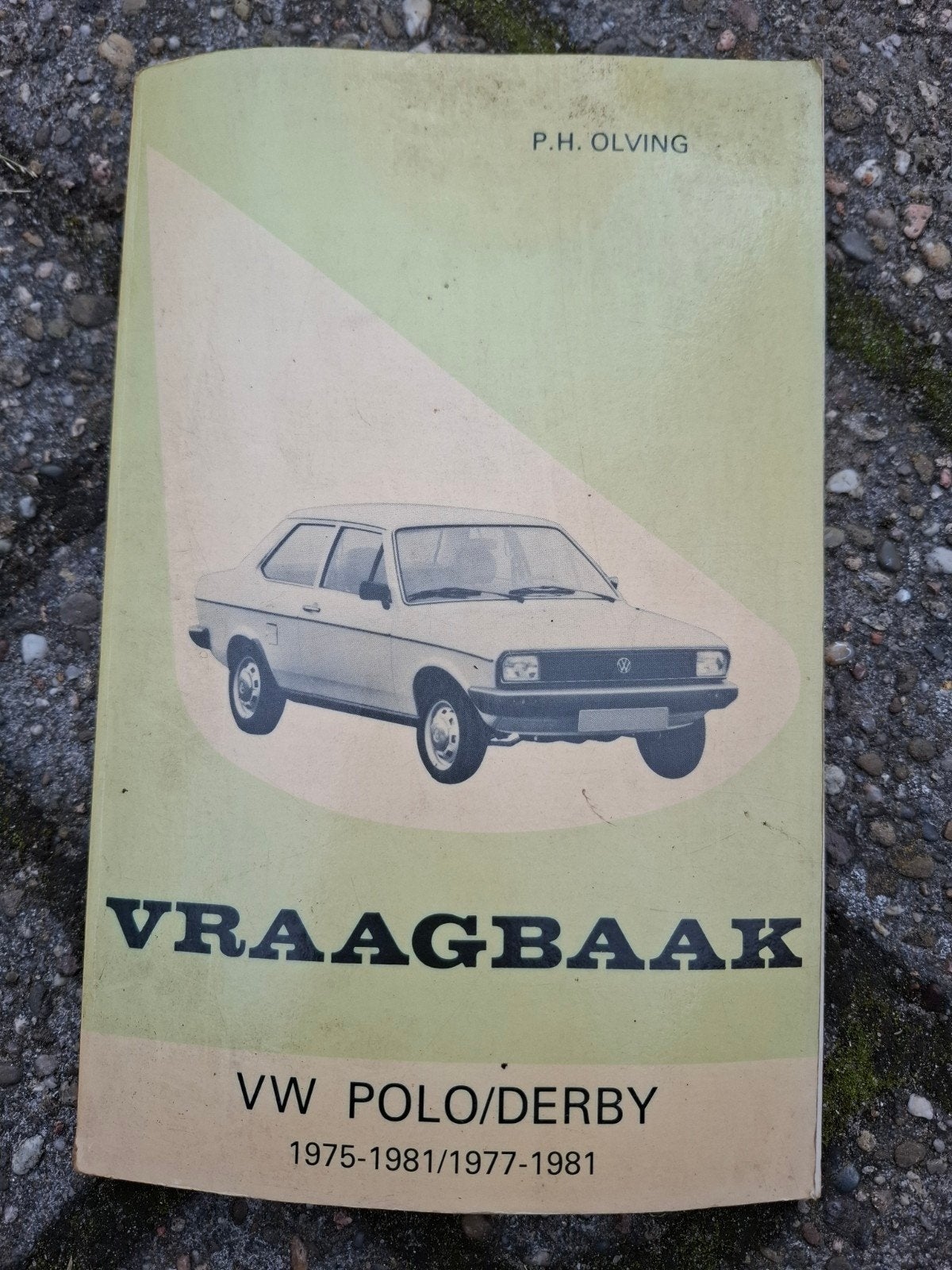 Werkplaats boek VW Polo Derby, Ophalen of Verzenden