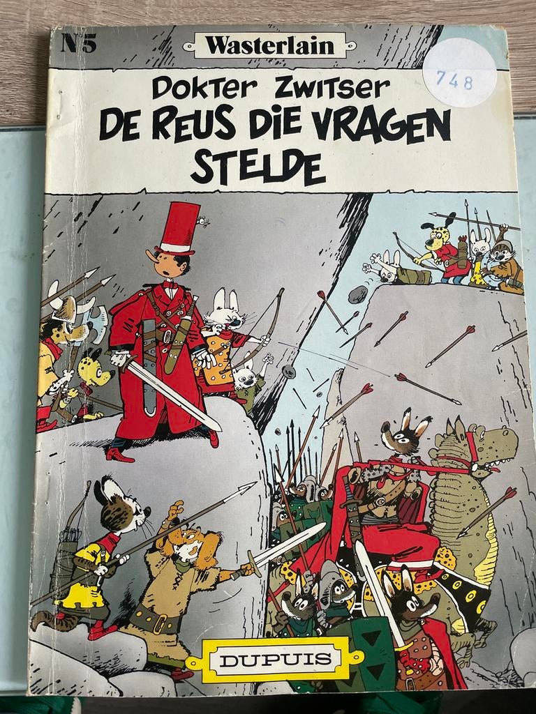Dokter Zwitser - De Reus Die Vragen Stelde (N5), Boeken, Eén stripboek, Ophalen, Gelezen